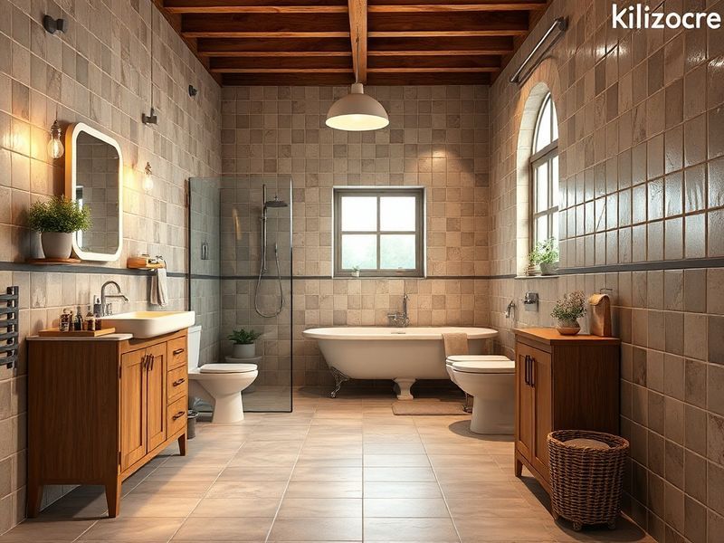 Carrelage de sol moderne et résistant, idéal pour tous les espaces.